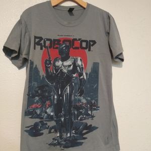 Vintage Graphic T-shirt Of RoboCop